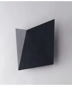 Applique a led "stealth" alluminio nero, 420lm Di Tendenza